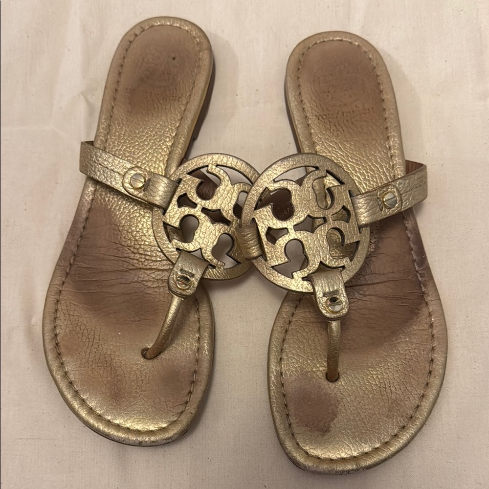Gold Women's Sandals